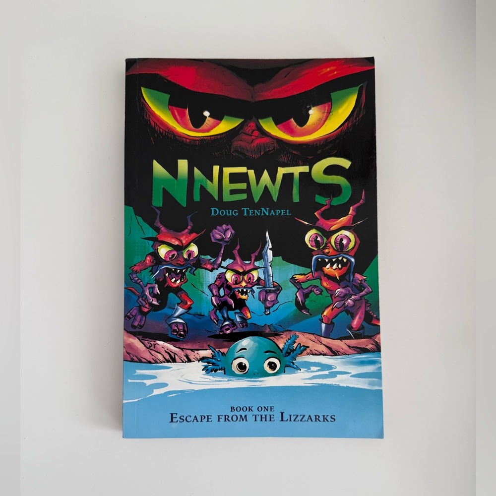 Nnewts Book One: Escape From the Lizzarks - Colorful Graphic Paperback